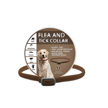 🥳2026 HOT SALE🥳💞50K+ SOLD!🌿🛡️ Natural Essential Oil Pet Pest Repellent Collar——Safe for dogs & cats! 🐾--Polarvix®