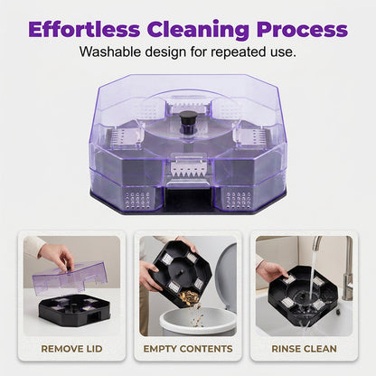 ⏳Time-Limited Special⏰ Reusable Roach Trap – Physical capture, no toxic sprays. One‑way doors, easy to check & clean. Safe for homes with kids & pets! 🏠✨---Polarvix®