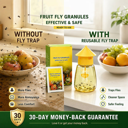 🏡 Indoor & Outdoor Hanging Fly Trap🪰 – Fast, Mess-Free Fly Control for Home & Garden---Polarvix®