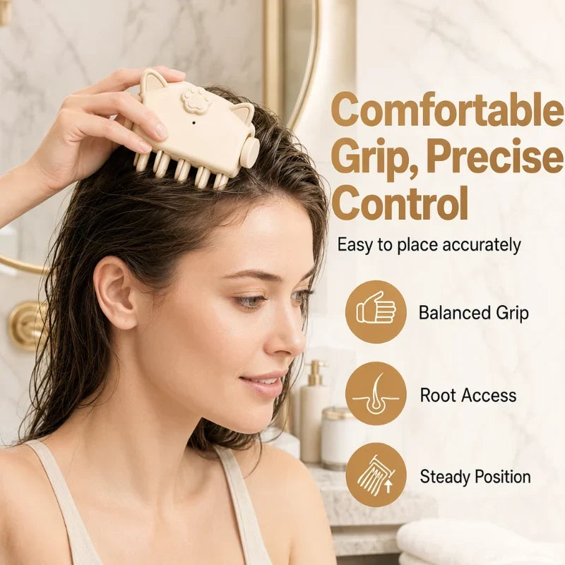 🎉2026 HOT SALE 💇 Wireless Heated Volumizing Root Lift Clip, Portable Travel Hair Styling Tool for Flat Fine Hair