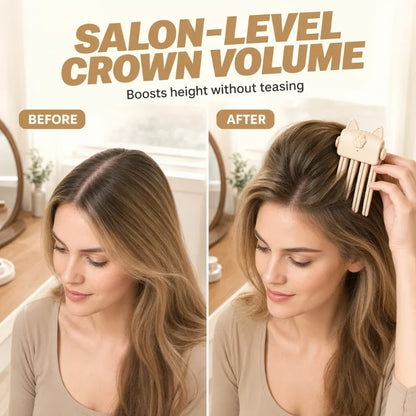 🎉2026 HOT SALE 💇 Wireless Heated Volumizing Root Lift Clip, Portable Travel Hair Styling Tool for Flat Fine Hair
