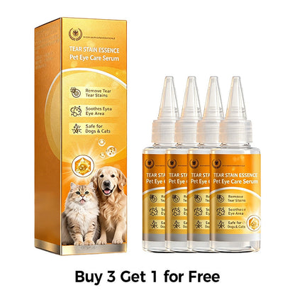 Daily Eye Cleaning--Gentle Pet Eye Stain Remover Drops, Nourishing Soothing Essence for Dogs and Cats Polarvix®