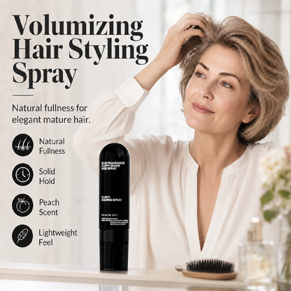 🎉Buy 3 get 2 free💇🏻‍♀️Shape in 3 Seconds! Easily Create Fluffy & Elegant Hairstyles! 👩 Peach-scented volumizing & setting spray