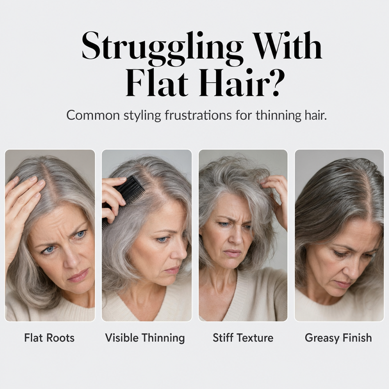 🎉Buy 3 get 2 free💇🏻‍♀️Shape in 3 Seconds! Easily Create Fluffy & Elegant Hairstyles! 👩 Peach-scented volumizing & setting spray