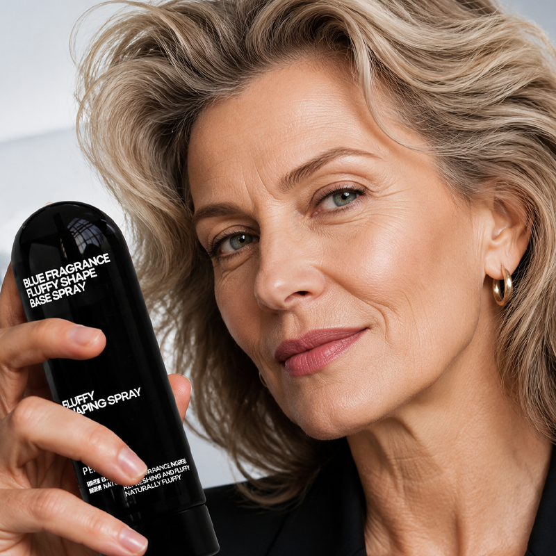 🎉Buy 3 get 2 free💇🏻‍♀️Shape in 3 Seconds! Easily Create Fluffy & Elegant Hairstyles! 👩 Peach-scented volumizing & setting spray