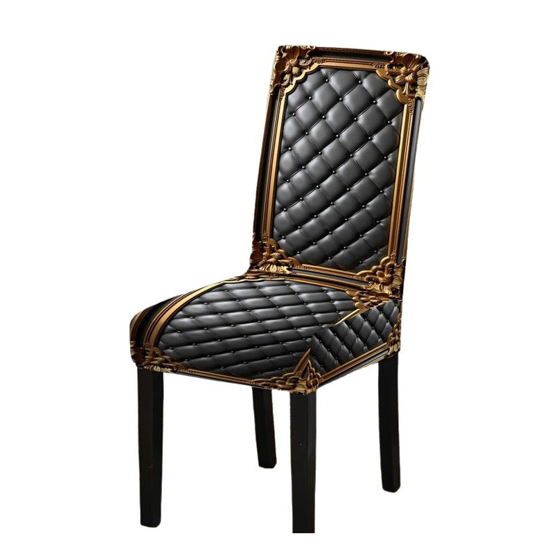 🔥 Buy 1 Get 1 Free! 🪑Baroque Luxury Stretch Dining Chair Slipcover | Gold Pattern Washable Furniture Protector, Refresh & Protect Your Dining Chairs